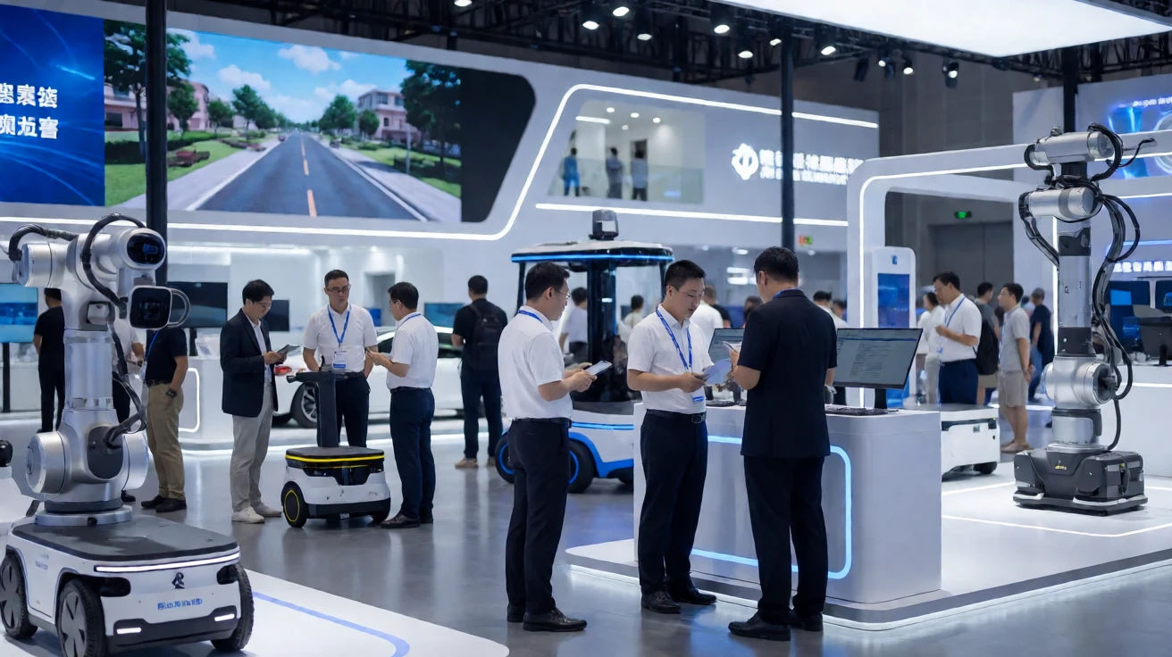 2026南京物理AI与世界模型大会现场技术交流场景