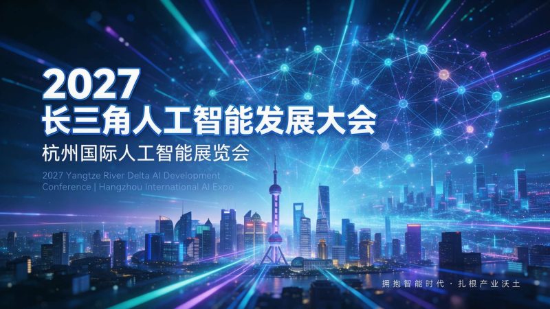2027杭州人工智能展览会:为什么是杭州?为什么是4月?为什么要参展? 1 杭州人工智能发展会及展览会2